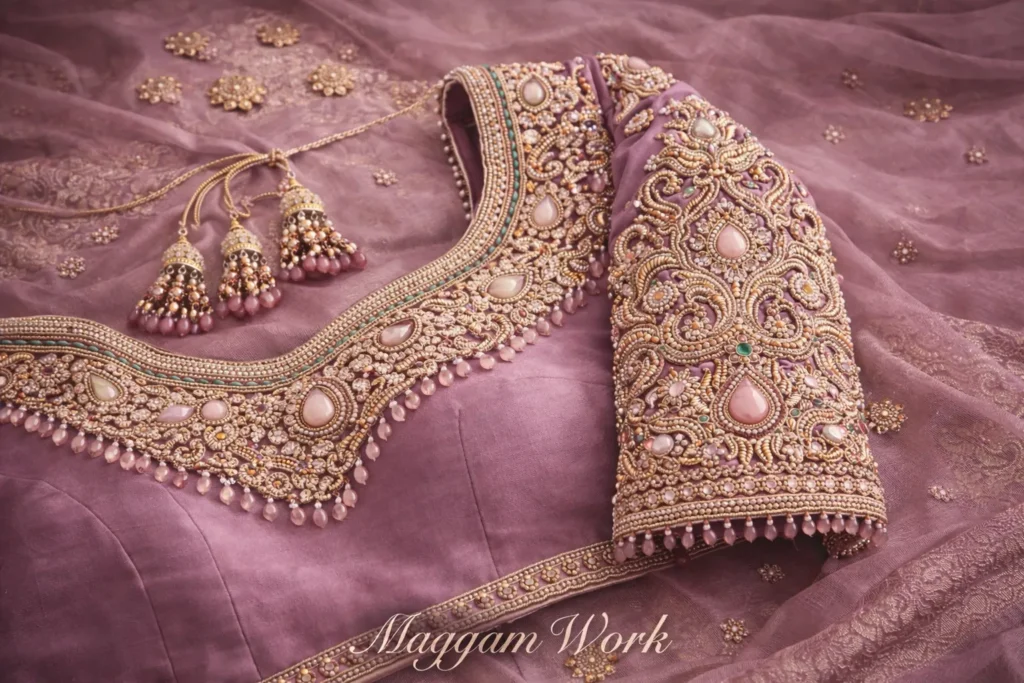 best maggam work in mangalagiri